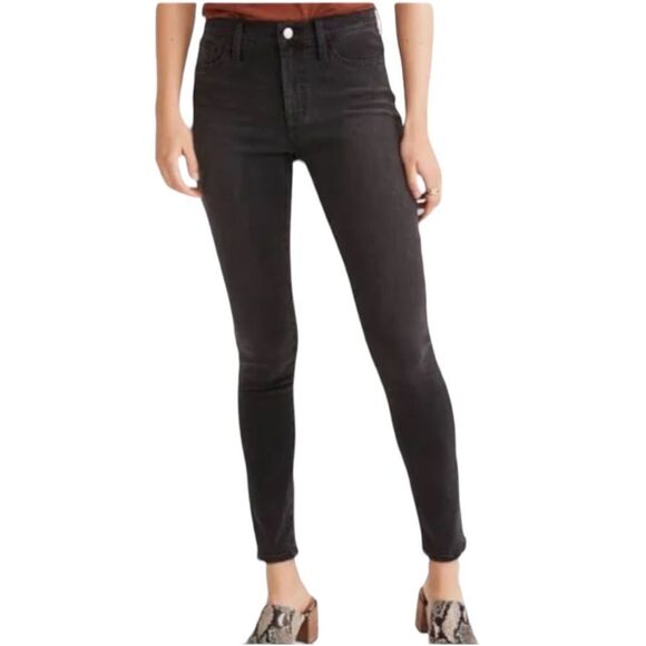 Madewell 10" High-Rise Roadtripper Jeggings in Corburn Wash - Picture 2 of 16